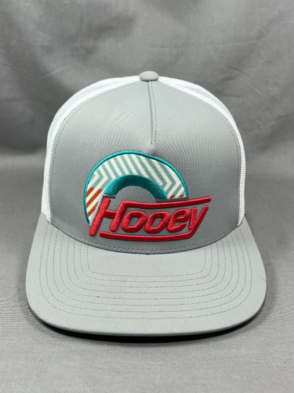 Get Your Hooey Trucker Suds Cap Gray White Mesh Rodeo Cowboy Snapback Hat Adult